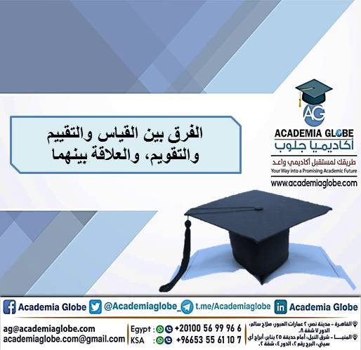 الفرق بين القياس والتقييم والتقويم, والعلاقة بينهما